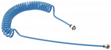 Mini Polyurethan Spiralschläuche mit selbstsichernden Steckverbindern CONEX - RPD MG