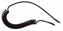 Polyurethan Spiralschläuche mit festem Gewindeanschluss und drehbarem Gewindeanschluss
